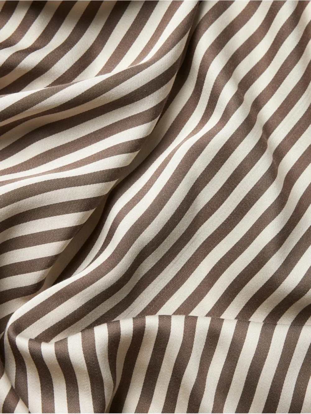 Cozy Earth Split King NEW w Tags retail $368 Brown stripe